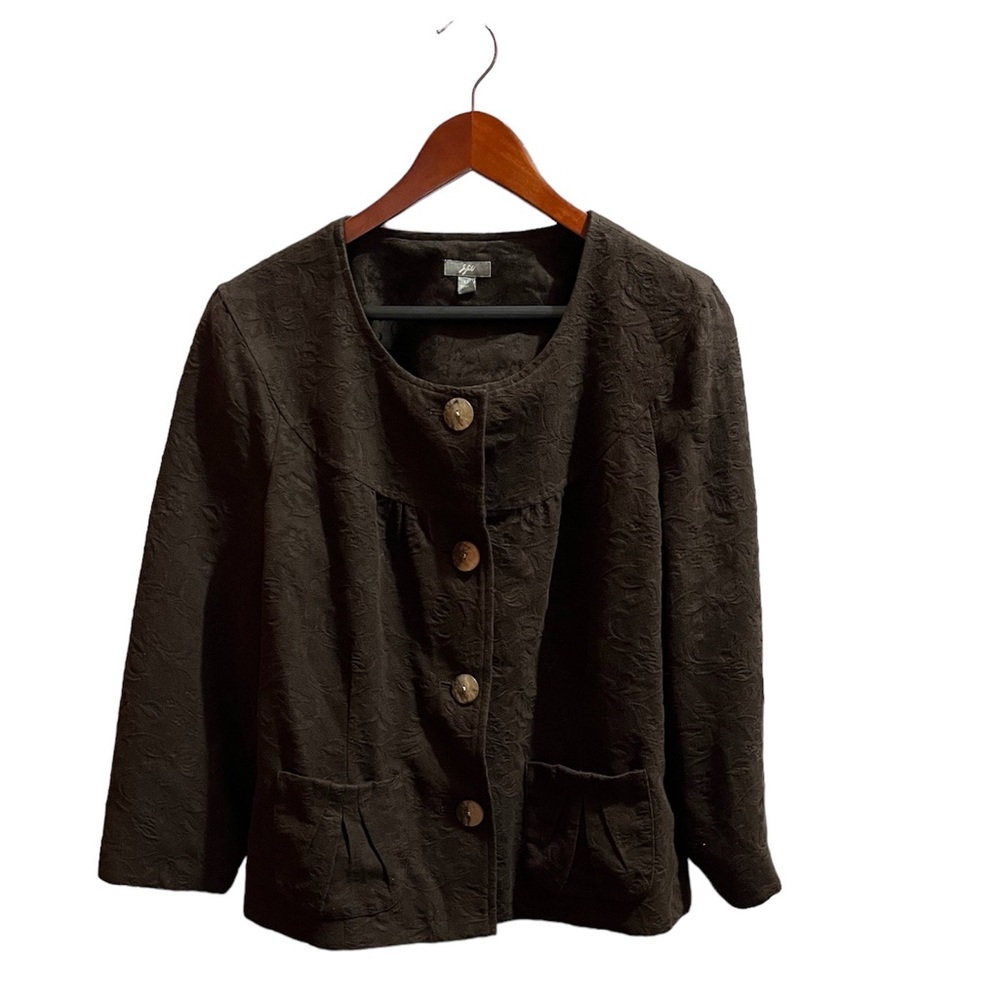 Blazer J.Jill 3/4 sleeve women’s size 12
